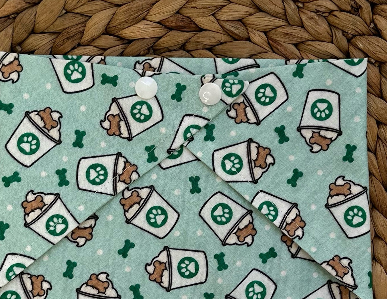 Sweater Weather: Snap-On Dog Bandana