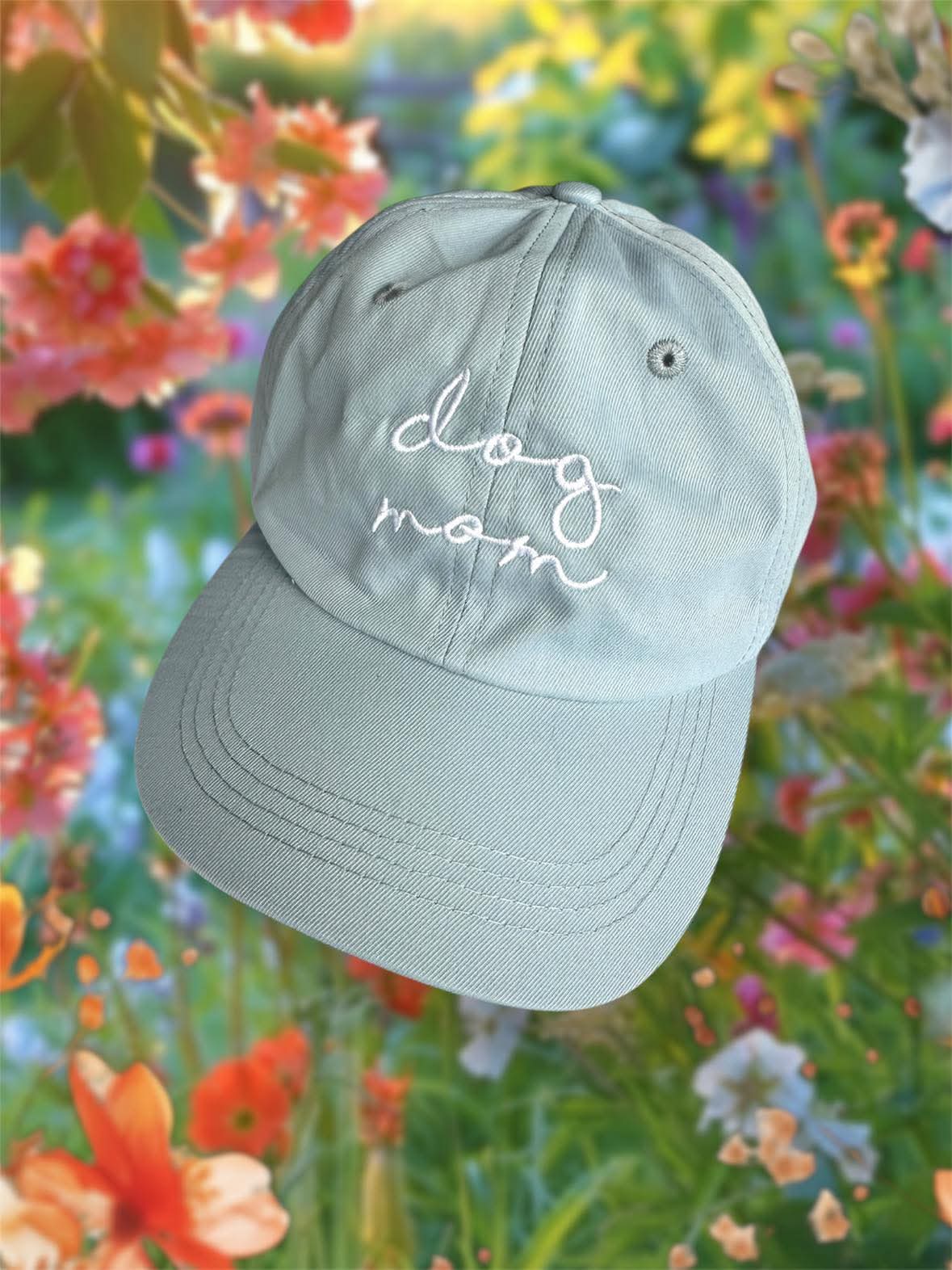 Embroidered Dog Mom Hat