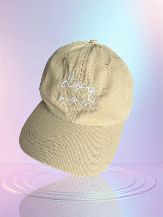 Embroidered Dog Mom Hat